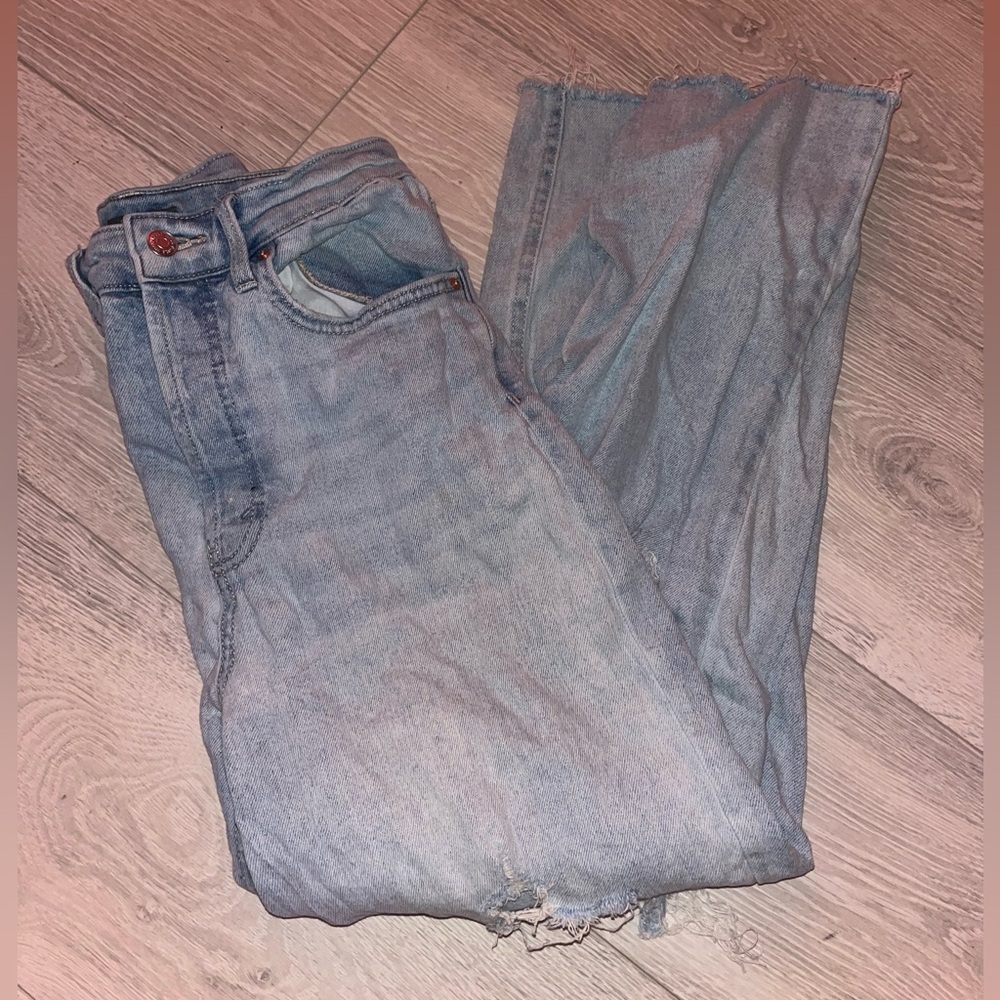 Wild Fable Light Wash Cropped Jeans